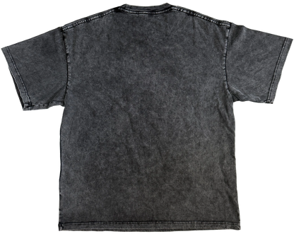 Stamps Graphic Tee – Washed Black